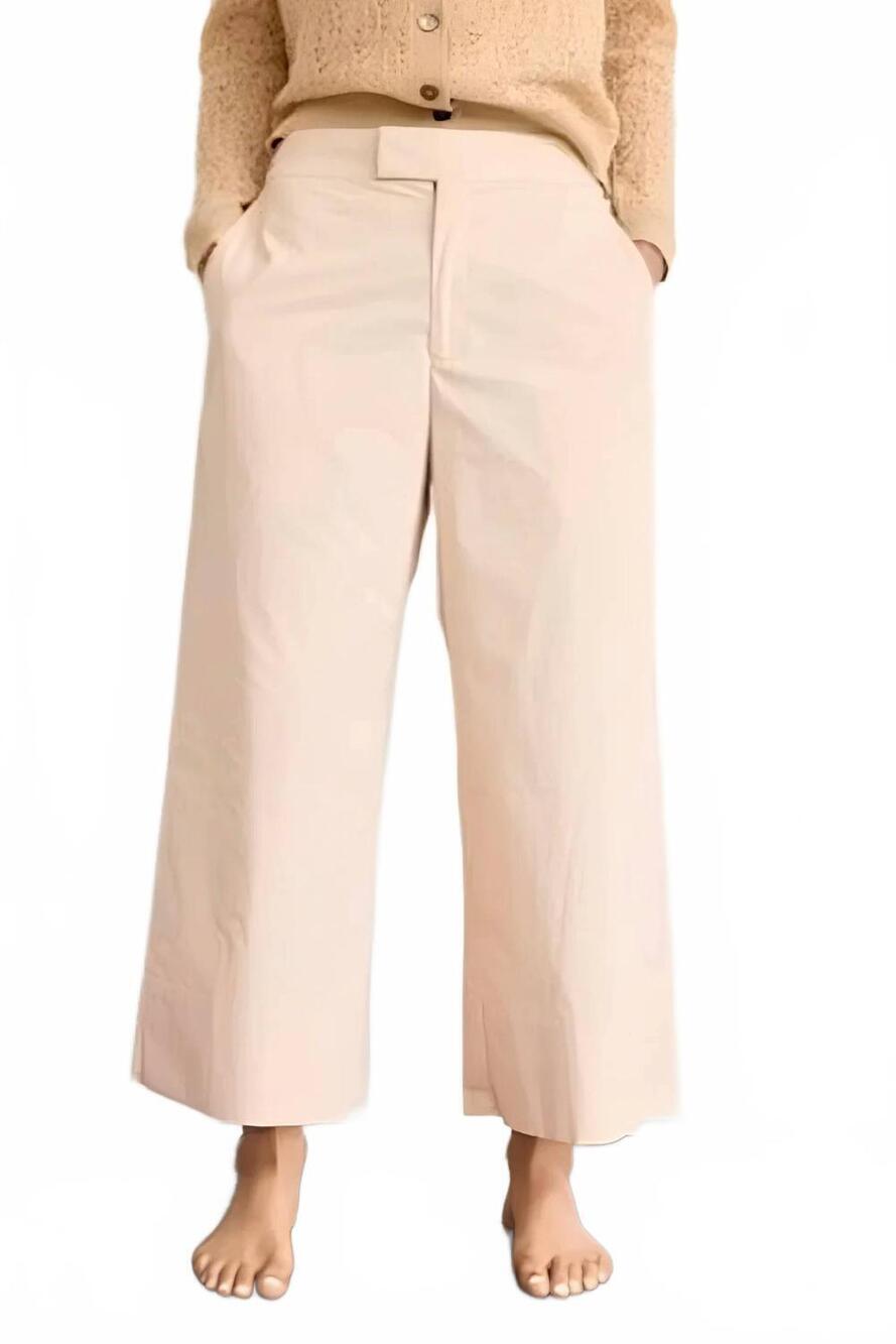 NEW BRAZEAU TRICOT sailor wide leg pant in peanut